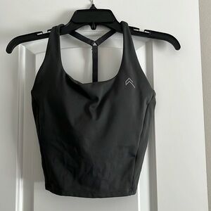 Oner Active M Timeless Square Neck Mid Vest Coal Color